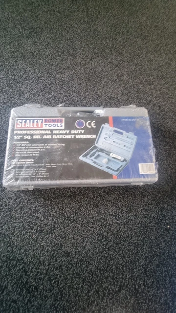sealey air ratchet wrench and sockets