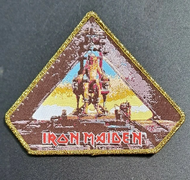 IRON MAIDEN PATCH XFactor Album Cover Metallic RARE Limited Edition