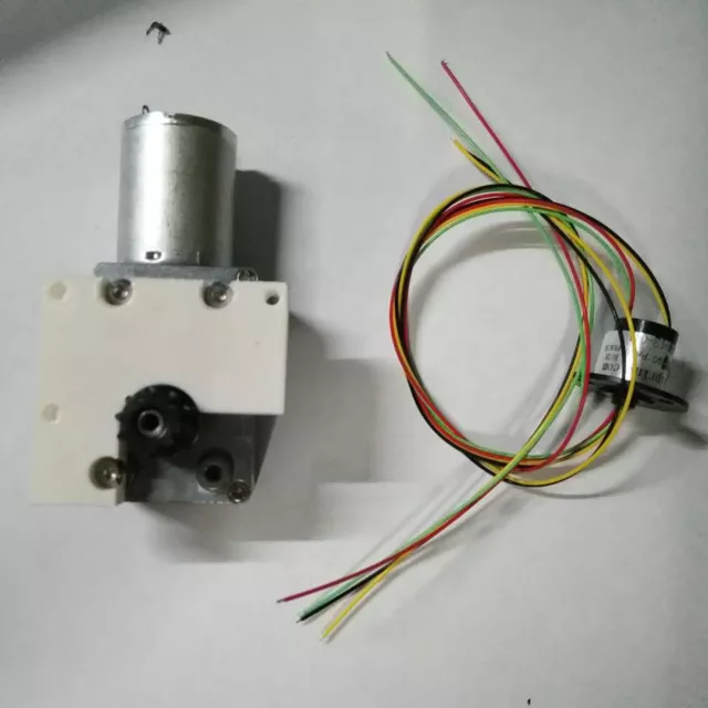 Metal Drive Rotation Motor & Wire For HUINA 550 350 510 15 Channel RC Excavator