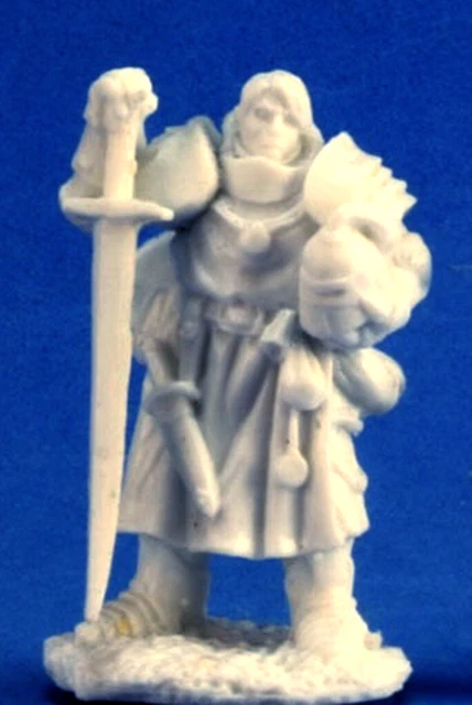 Figurine Reaper Bones The Crimson Herald - 45mm Pour Jeux De Rôle - Miniature Fantasy à Peindre