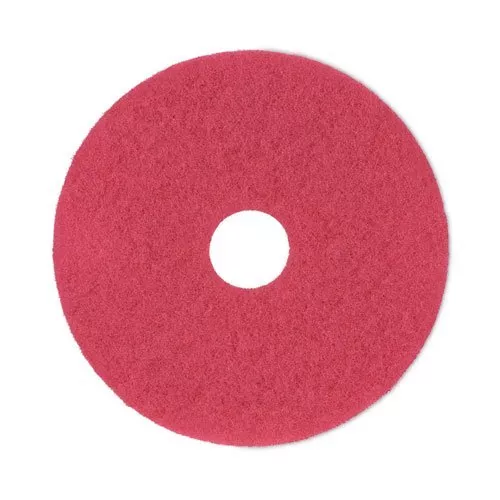 Boardwalk® Standard 16-Inch Diameter Buffing Floor Pads, Red (BWK4016RED)