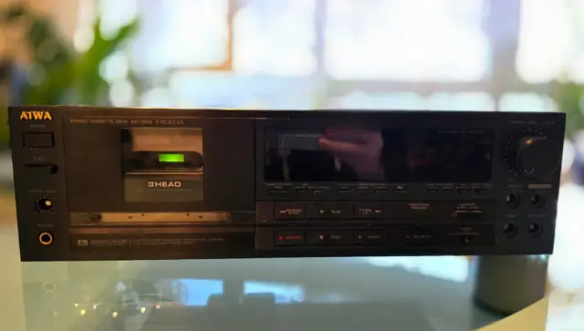 Aiwa XK-009 EXCELIA, High End 3 Kopf Kassettendeck / Tape Deck