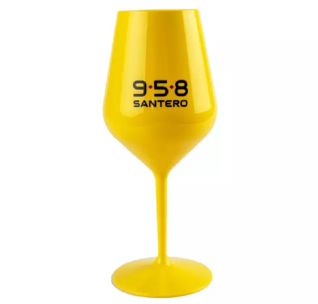 6 Bicchieri Calici Santero 958 Gialli 2