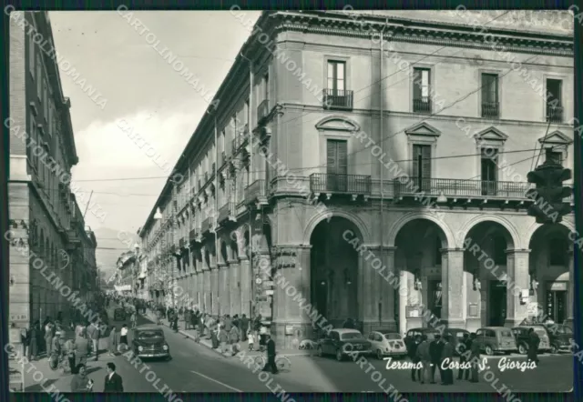 Teramo Città Auto Foto FG cartolina ZKM8386