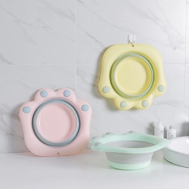 Gatti Artigli Modello Lavabo Portatile Pieghevole Bambino Lavabo Bagno 7156