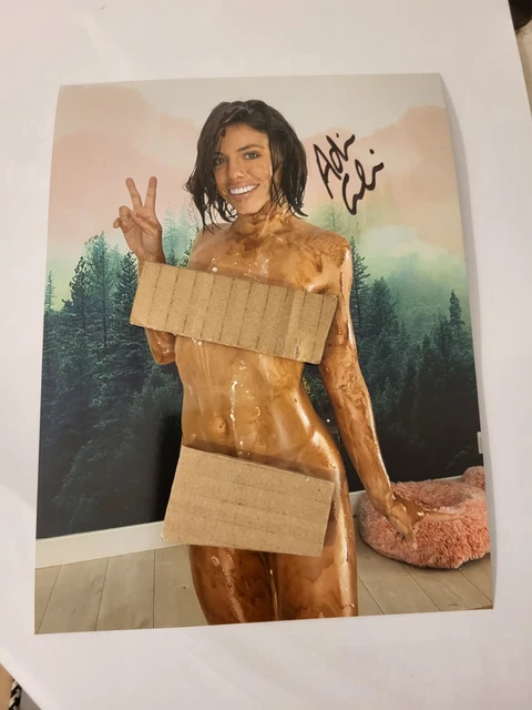 signed autographed adriana chechik