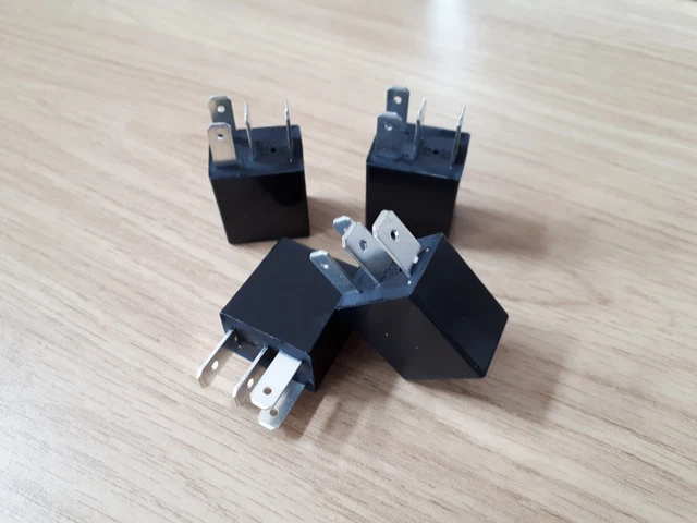 Relais Métallique Scellé NAIS (Panasonic Siemens) DR-5V-H34 - 5V, 6 Broches - Fabriqué En Allemagne - Neuf - 1 Pièce
