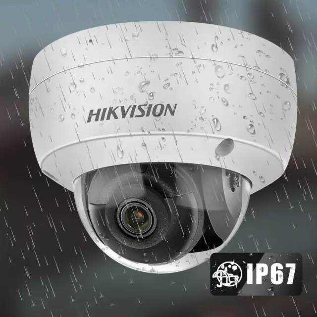 Ultra HD 8MP 4K Hikvision Acusense Bulit-in Mic IP Camera DS-2CD2186G2-ISU POE 2