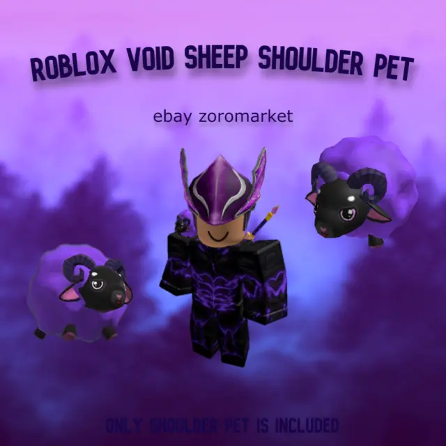 ROBLOX TWITCH PRIME Gaming Void Sheep Shoulder Pet (NO World // Zero Loot)  $3.39 - PicClick