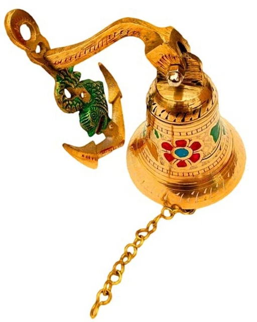Indian traditional Metal Brass Wall Hanging Bell