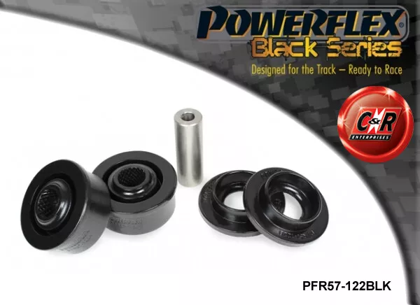 Powerflex Black Getriebe Mnt Große Buchse für Porsche 993 (94-98) PFR57-122BLK