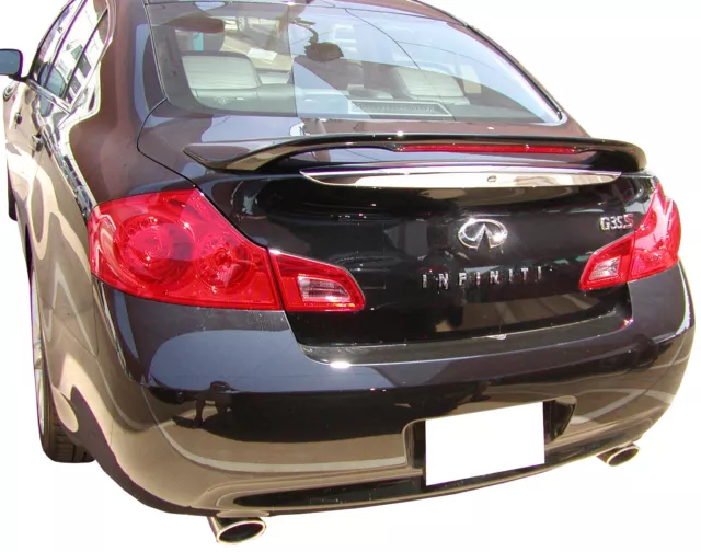 ​Factory Style Painted Rear Spoiler Fits 07-13 Infiniti G35 and G37 SJ6005