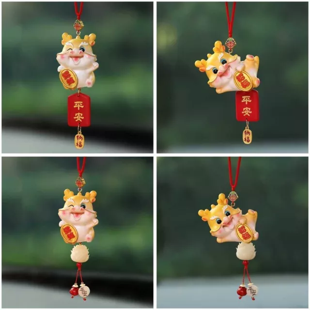 Car Ornament Hanging Pendant Resin Hanging Decorations Car Pendant  Festival