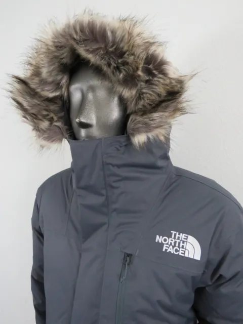 Mens The North Face Bedford (Mcmurdo) Down Parka Insulated Winter Jacket - Grey 3