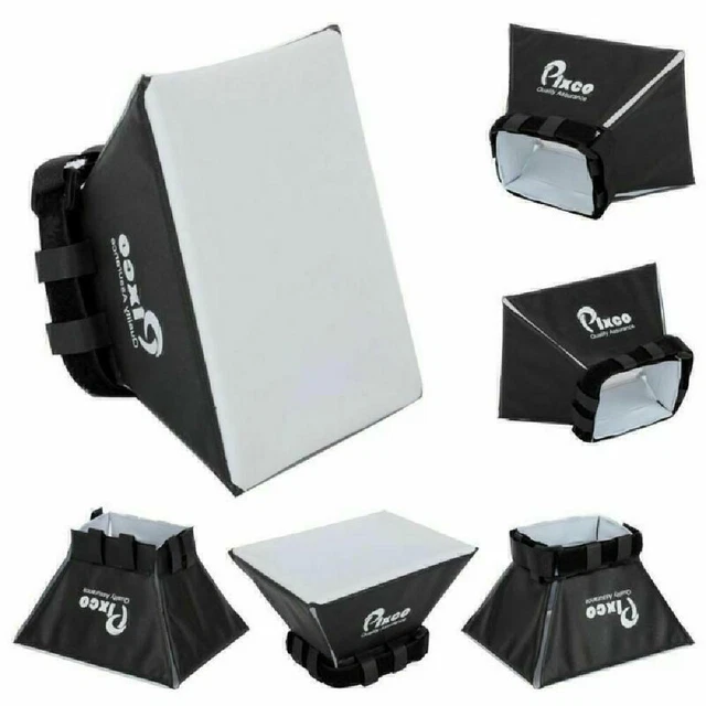 Cúpula difusora de flash de caja blanda genérica duradera para Canon Nikon Sony Pentax Vivitar