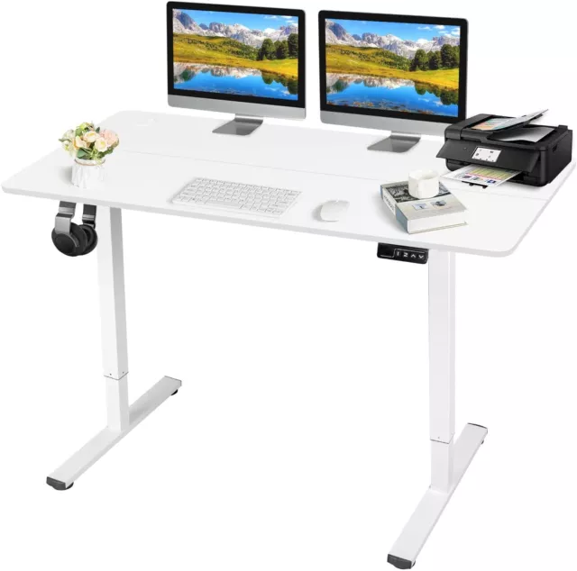 Escritorio de Pie Eléctrico con Altura Ajustable Standing Desk con Memoria Autom
