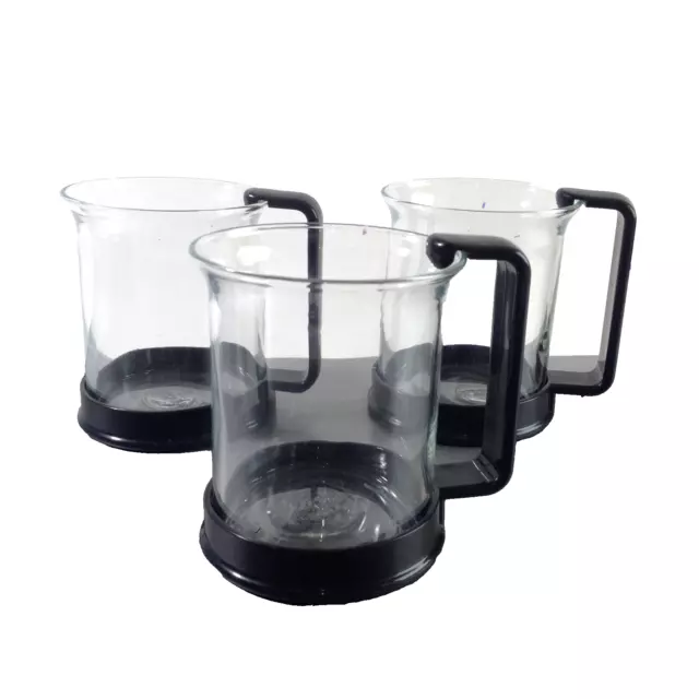 BODUM  Teetassen Teegläser 4er Set  8,8 cm schwarz Kunststoff