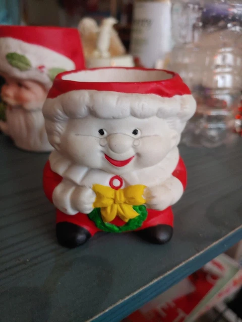 Santa tea light holder deals