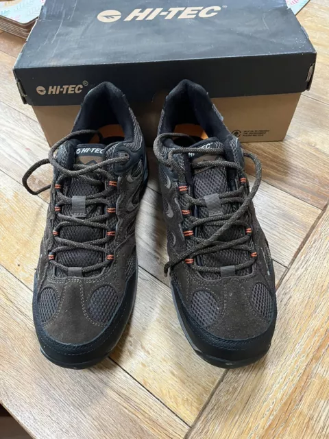BROWN HI TEC MENS V Lite Sphike Nijmegen Low Shoes Walking Boots