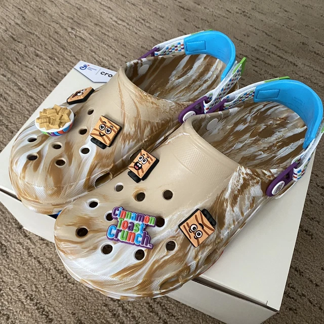 CINNAMON TOAST CRUNCH x Crocs AllTerrain Clog GM Cereal Mens Size 12