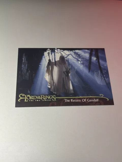 2002 Topps The Lord of Rings Two Towers #27 The Return Of Gandalf