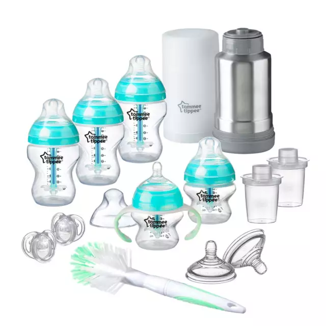 Tommee Tippee Advanced Anti Colic Newborn Baby Bottle Feeding Gift Set