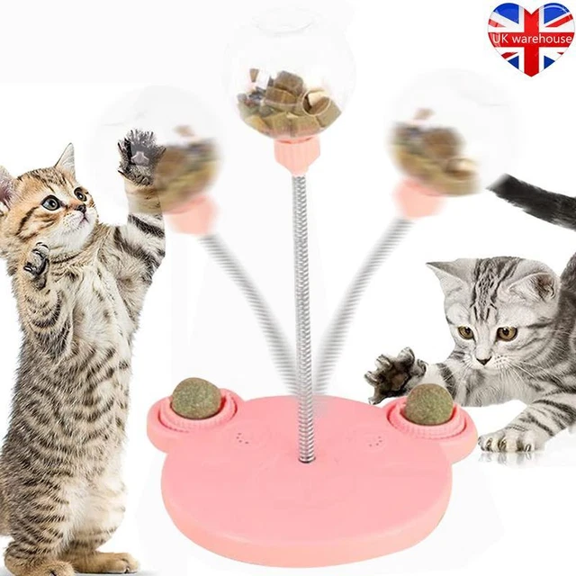 Interactive Treat Leaking Toy for Cat Slow Feeder Funny Pet Product Leaking Ball