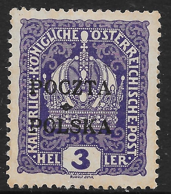 Poland stamps 1919 MI 29  MLH  VF