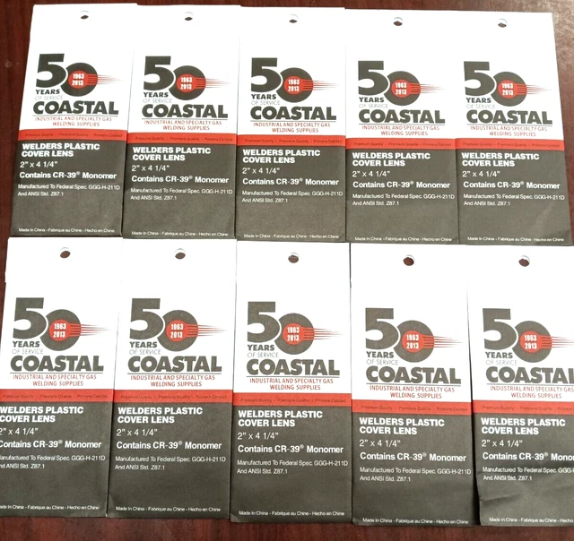 4.25x2 Inch Clear Polycarbonate Replacement Lens 30 Pack 4.25 X 2 Inch Welding Lenses 10 Pack Welding Lens Covers 4.25x2 4.25 X 2 Welding Lens Covers