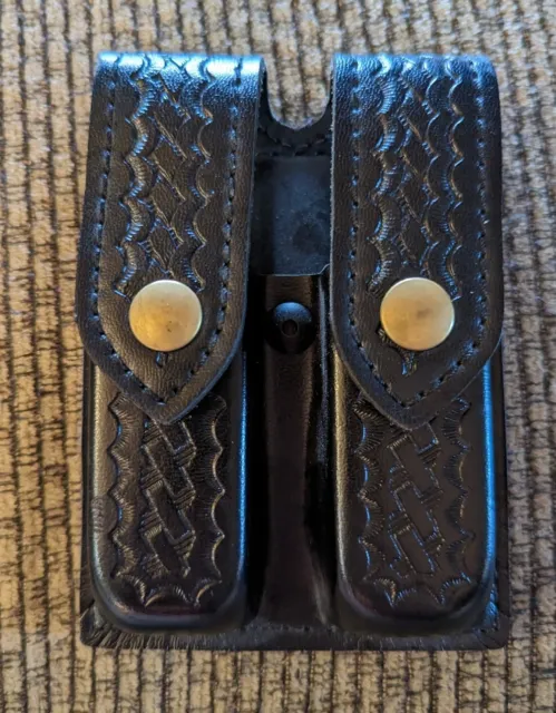 Safariland  Glock 17.22 Black Leather Clip  Holster