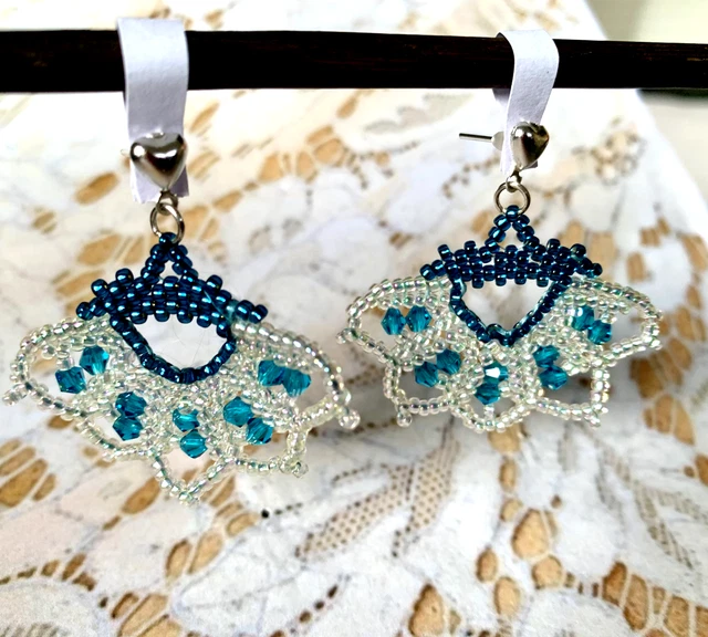 Boucles D'oreilles Clous En Argent 925 - Zircon Cubique Lavande 6mm - Marque Funkyrox - Neuf