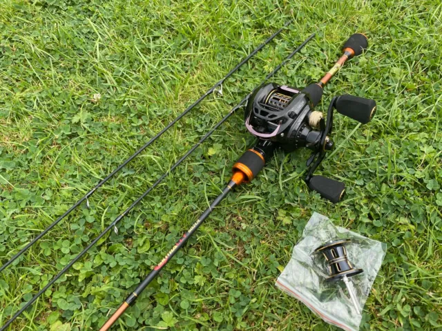ULTRALIGHT BFS FISHING rod and reel combo for PERCH / TROUT £124.99 -  PicClick UK