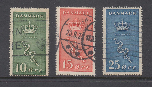 Denmark Sc B3 - B5 Cancer Set F/VF Used