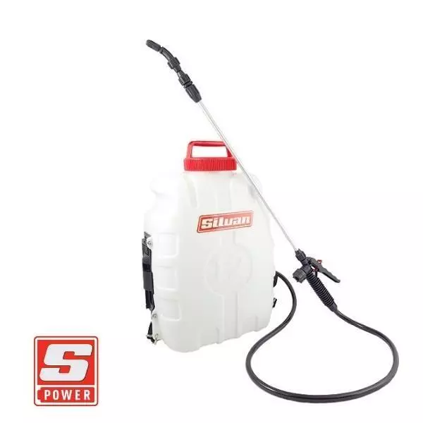 Silvan 12 Litre Backpack Sprayer Rechargeable Pesticide Weed Spray Fertiliser