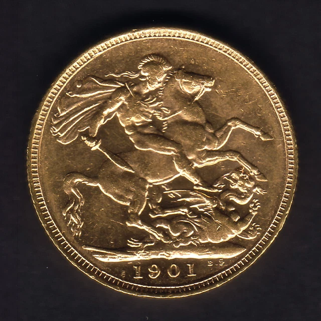 Australia..  1901 Sydney - Sovereign.. Much Lustre.. EF/gEF
