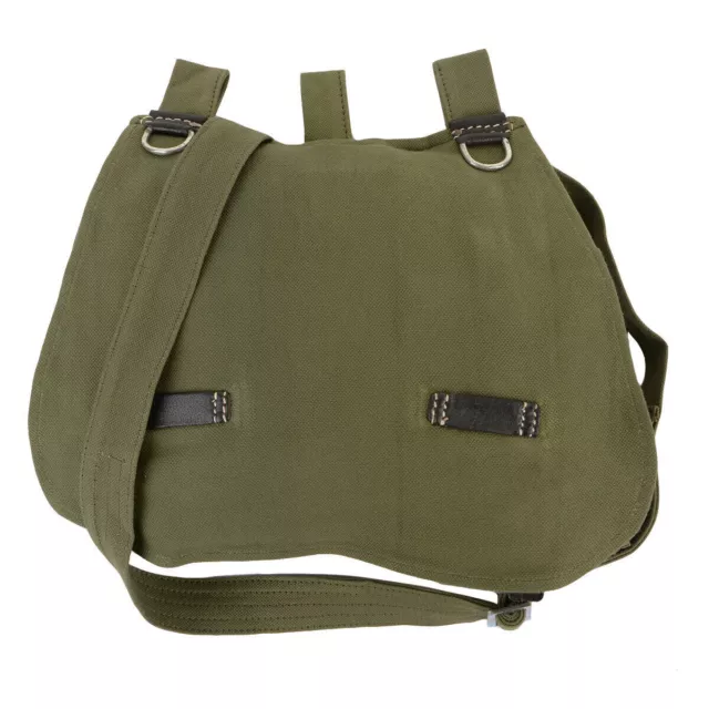 WW2 German Late War Breadbag - "Brotbeutel" Shoulder Military Cotton Bag