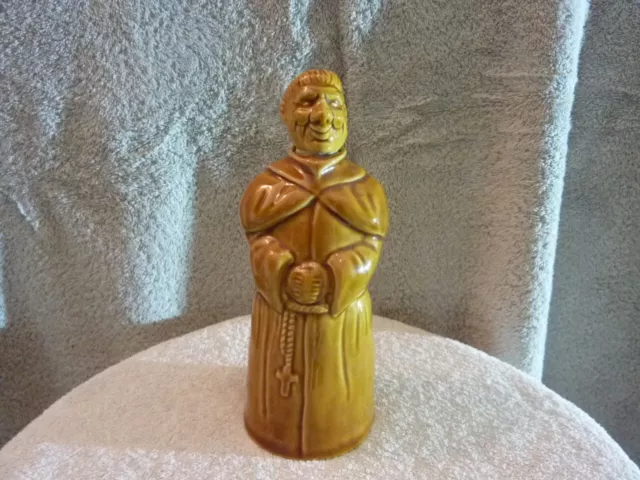 Lindisfarne Mead Novelty Monk Priest Empty Bottle/Decanter.