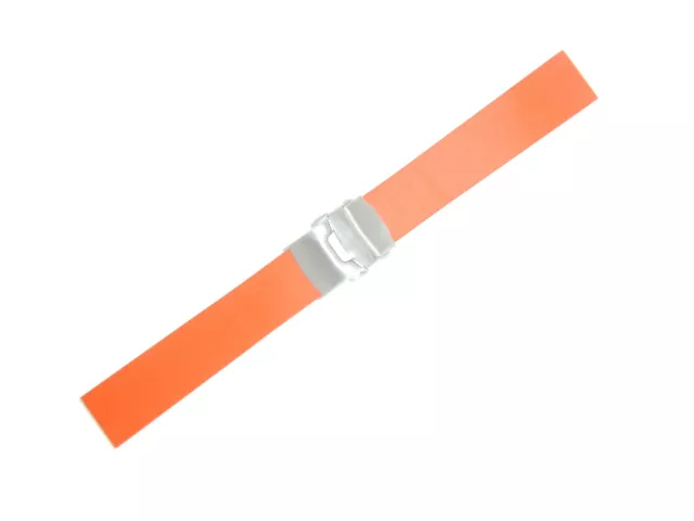 CINTURINO OROLOGIO BONETTO Cinturini in Gomma 20 mm Fibbia Distribuzione Arancione 300D EUR 34 26 PicClick IT