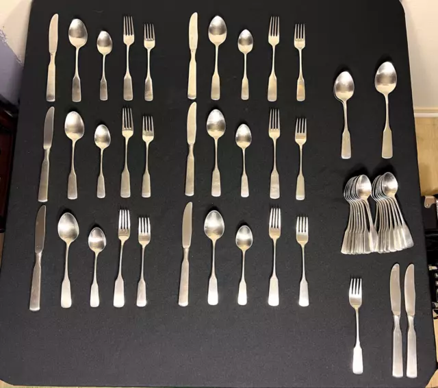 Vintage WMF Germany CAPRI Gold Gilt Cromargan® Stainless Steel 24pc  Flatware Set