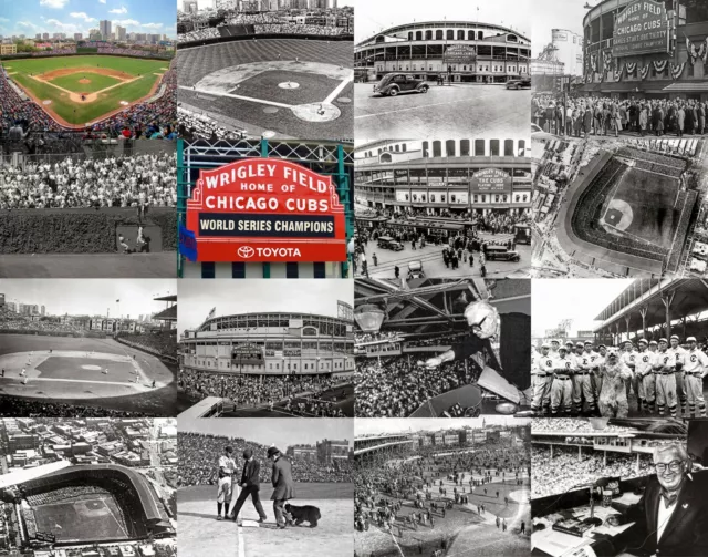 Chicago Cubs Wrigley Field Historic Baseball Field World Series Caray CHOICES
