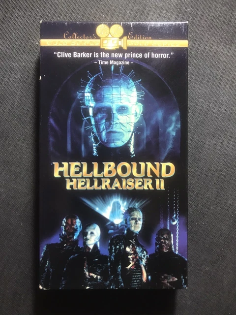 HELLBOUND HELLRAISER 2 VHS - Collectors Edition (Clive Barker, Horror ...