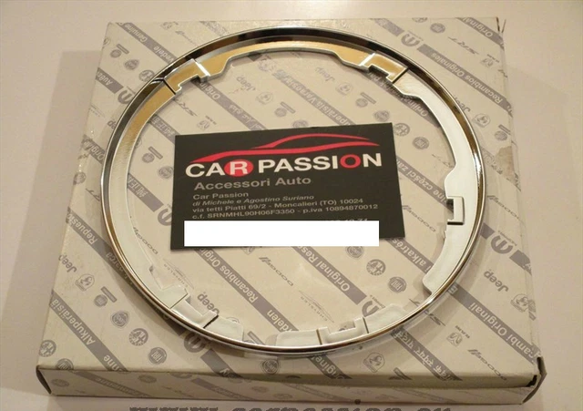 GENUINE FIAT 500 ORIGINAL CHROME BEZEL GEAR BOOT RING GEARBOX FRAME £32 ...