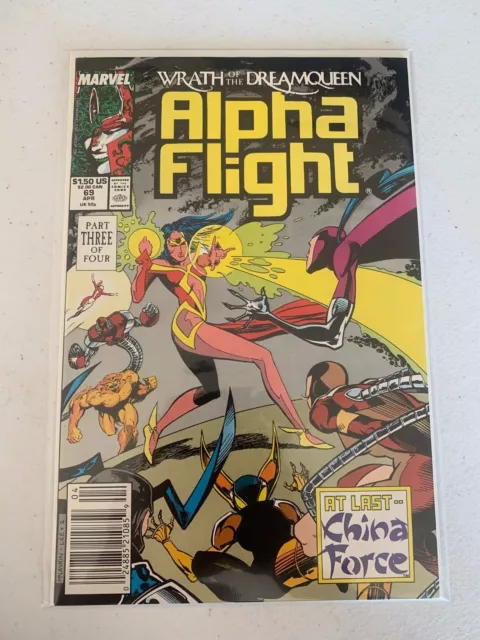 Alpha Flight # 69 Marvel Comics, NEAR MINTCONDITION - FREE SHIPPING