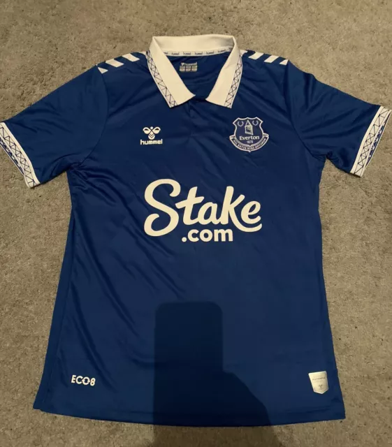 Everton Hummel Home Shirt 23/24 Größe - Medium