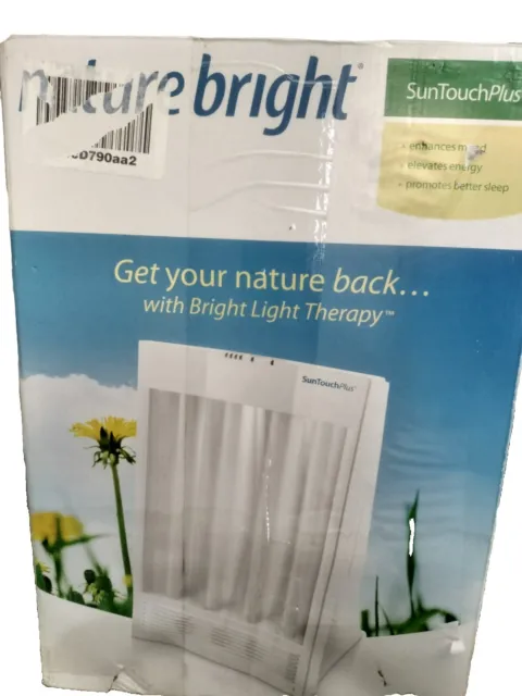 Lámpara de terapia de luz brillante Naturebright Sun Touch Plus 10.000 lux nueva en caja