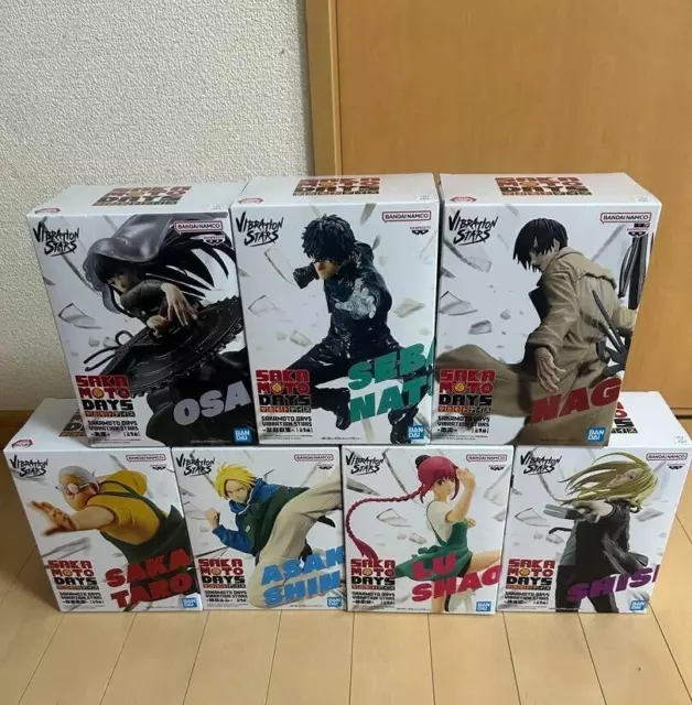 SAKAMOTO DAYS VIBRATION STARS Figure Complete set 7 New