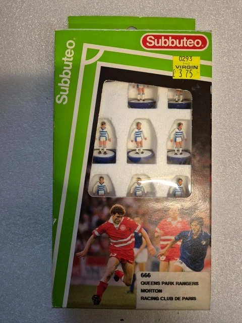 Vintage Complet Subbuteo Lw Ultraléger Ref 727 Newcastle United Équipe