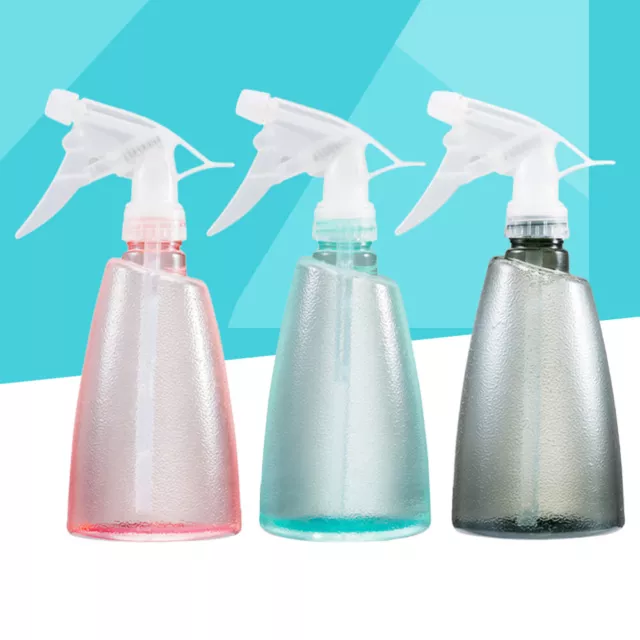 3 Pcs Makeup Spray Bottles for Hair Cleaning Watering Can Pots Plastic