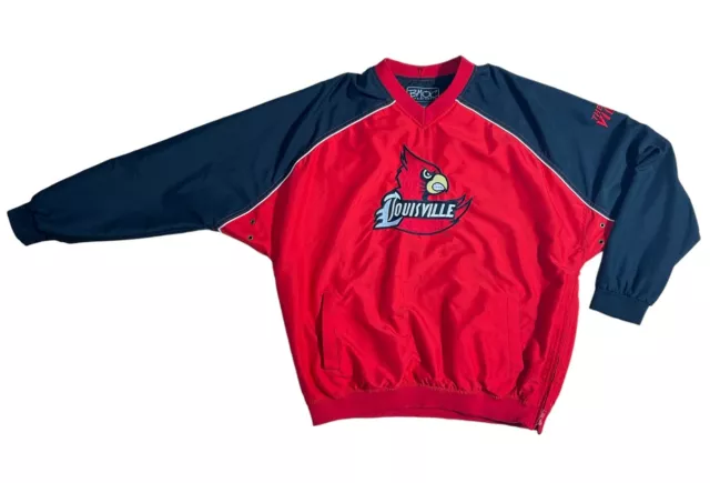 Vintage Louisville UL Cardinals Sports Medicine Jacket Pullover XXL Made in  USA