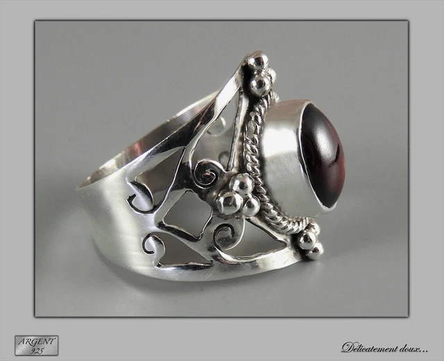 Bague 'Poison' En Argent 925 Et Turquoise - Ovale - Taille 59 - Neuf Avec étiquettes